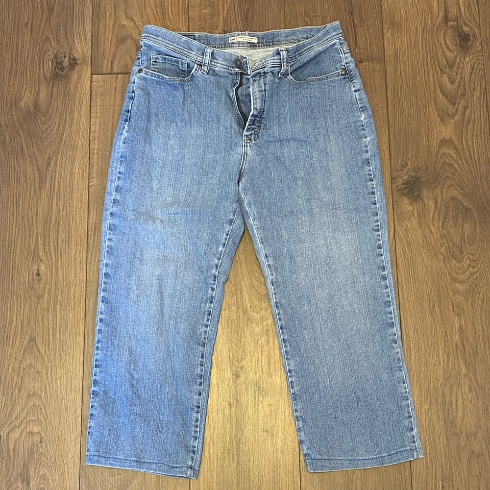 Lee cropped jeans